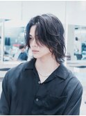渋谷緩めスパイラルパーマメンズボブレイヤーカット19時以降