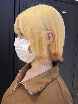 リブ バイ ボクノ(Liv by bokuno) 髪質改善/縮毛矯正/トリートメント/アプリコットオレンジ