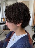栃木メンズ波巻きスパイラルパーマシャドウパーマツイストパーマ