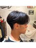  【人気No.1】カット+シャンプー+シェービング（顔剃り）　￥5200