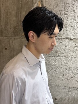 ニアウ 太田店(Niau) メンズナチュラルショートニュアンスパーマフェーザーパーマ