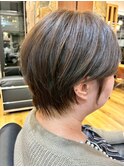 大人ショート髪質改善白髪染めハイライト20代30代40代元町中華街