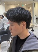 アップバングショートスタイル