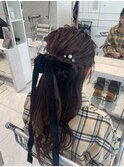 簡単ヘアアレンジ