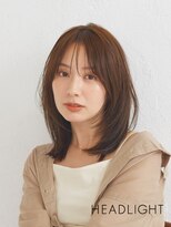 アーサス ヘアー デザイン 国立店(Ursus hair Design by HEADLIGHT)&nbsp;#小顔似合わせレイヤー#前髪あり#韓国#イメチェン#顔周り内巻き