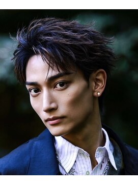 アストラ(ASTRA) MEN’S HAIR/波巻きツイストスパイラル/リバースセンターパート