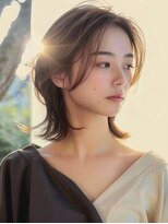 メルバ(Melva)&nbsp;黒髪/ボブルフ/ネビージュ/小顔/ワンレン/カット/髪質改善/前髪