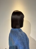 ナンバー ジェミカ 札幌(N° jemica)&nbsp;タッセルボブ×ナチュラルブラウン