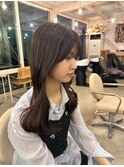 韓国風ロングレイヤー
