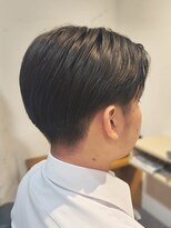 エムエイチバーバー 肥後橋(MH THE BARBER)&nbsp;ナチュラル刈り上げマッシュ【肥後橋駅・西梅田・本町】