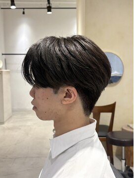 ビューバイネオリーブ 用賀店(Beau'r by neolive) センターパートニュアンスパーマニュアンスウルフ[用賀]
