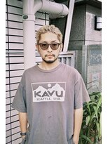 ホームボーイ(HOME BOY)&nbsp;イージードリル 金髪ボウズ イージーパーマ
