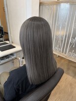 エルベ  茨大前店(elve)&nbsp;ブリーチあり×シルバーアッシュ