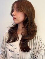 ヒール 銀座(heel) ゆるっとコテ巻きパーマ