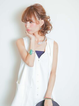 カッファ 東銀座(CUFFA) 【CUFFA】無造作カールデザインカラー大人ボブ東銀座築地新富町