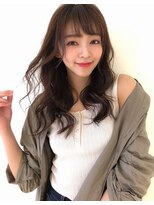 チョビー 銀座(chobii) グレージュ/デジタルパーマ/ゆふふわロング/透明感/人気/高柳