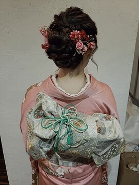 アイビイ(ivy) 振袖に合うヘアセット