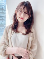 ワンカールふんわりミディアム［髪質改善/池袋&目白&大塚］