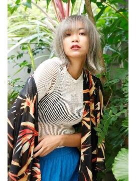 リブロ 三軒茶屋(LIBRO) ヒッピー×外ハネレイヤースタイル