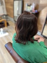 リブリス(Rebliss) 切りっぱなしボブ×ラベージュ