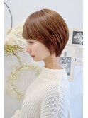 乾かすだけでまとまる！大人可愛いショートヘア！