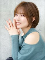 エインアンリー 表参道(AIN.ANLY.)&nbsp;前髪あり大人ショートボブ20代30代40代【AIN.表参道】川原大地