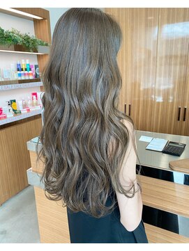 カッツ 駅家店(CUT S) ブリーチなし透明感ベージュ♪