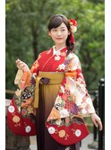 卒業式パック(袴着付+セット+メイク)