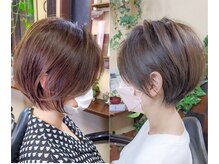 ヘアーワークス ラップデザイン(HAIR WORKS Lap design)の雰囲気（ゼッペキの人でも関係なく立体的な頭になります）