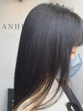 アンヒュッテ(ANHUTTE) 髪質改善トリートメント/バイカラー