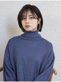 イメチェン×ハッシュカット×長め前髪×似合わせカットc