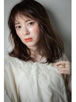 カバーヘア ブリス 北浦和(COVER HAIR bliss)&nbsp;ゆるふわカールヘルシースタイルセミディw北浦和30代40代50代