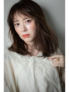 カバーヘア ブリス 北浦和(COVER HAIR bliss) ゆるふわカールヘルシースタイルセミディw北浦和30代40代50代