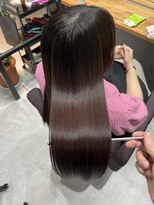 ライア 吉祥寺南口店(laia)&nbsp;カット×ピンク×髪質改善【髪質改善 laia 吉祥寺 美容室】