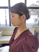 プランタン フォー ヘアー(printemps FOR HAIR)&nbsp;__お呼ばれセット__タイトスタイル__お団子ヘア__