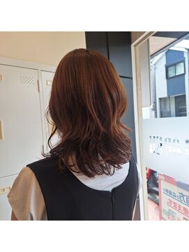 ローレン(LOREM) 大人可愛い/くびれヘア/無造作/うる艶セミロング/ふわミディ