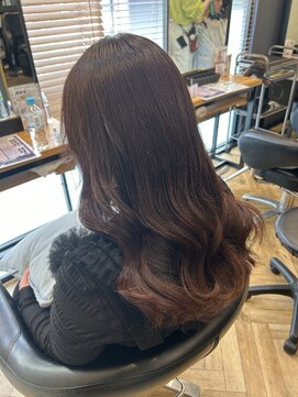 アルター(aL ter) レッドブラウン/小顔/ワンレン