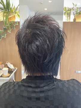 エル バイ ファースト(L by first) 【L by first】赤、青　2トーンカラー×アシメ☆