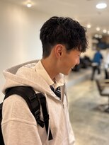 ヘアーブレイス(hair brace)&nbsp;遊び心のあるメンズパーマ