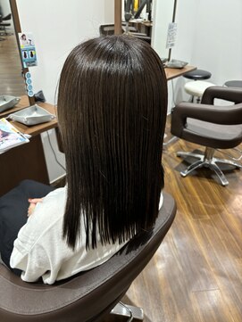 アミカ シーモール店(Amica) 暗髪カラー