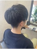 さっぱり刈り上げマッシュ