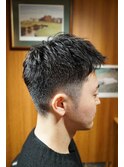 短髪ショート 理容室  barber ビジネスショート フェード