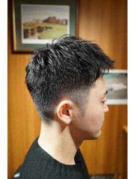 ダウバーバーショップ 表参道(DAU BARBER SHOP) 短髪ショート 理容室 barber ビジネスショート フェード