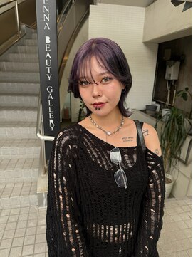 ブレス(bless) デザインカラー/ウルフ/ラベンダー