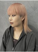 福井　大和田　ハイトーンカラー　コーラルピンク　ペールカラー