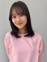 鎖骨/ミディアムレイヤー