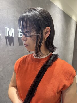 フレームプラス 御堂筋難波店(FRAME +) パツっとボブ