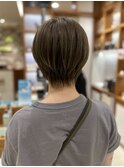 大人ショートボブ/20代30代40代/岡野亘希