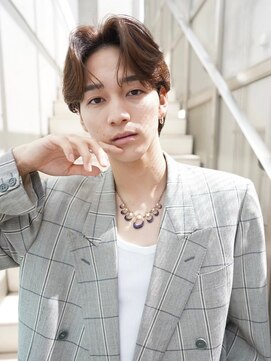 ニコ トウキョウ 渋谷(nico TOKYO) メンズ/センターパート/ニュアンスパーマ