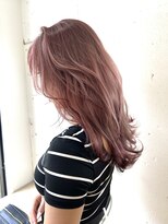ヘアーワークス ヘルム 渋谷店(HAIR WORKS HELM)&nbsp;【HELM渋谷】コーラルベージュカラー